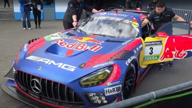 Mercedes‑AMG GT3 #3 of Verstappen Racing in action during the Spa 24H 2026. Focus keywords: Mercedes‑AMG GT3 #3 – Verstappen Racing – Spa 24H – 2026. © RNT Motorsports