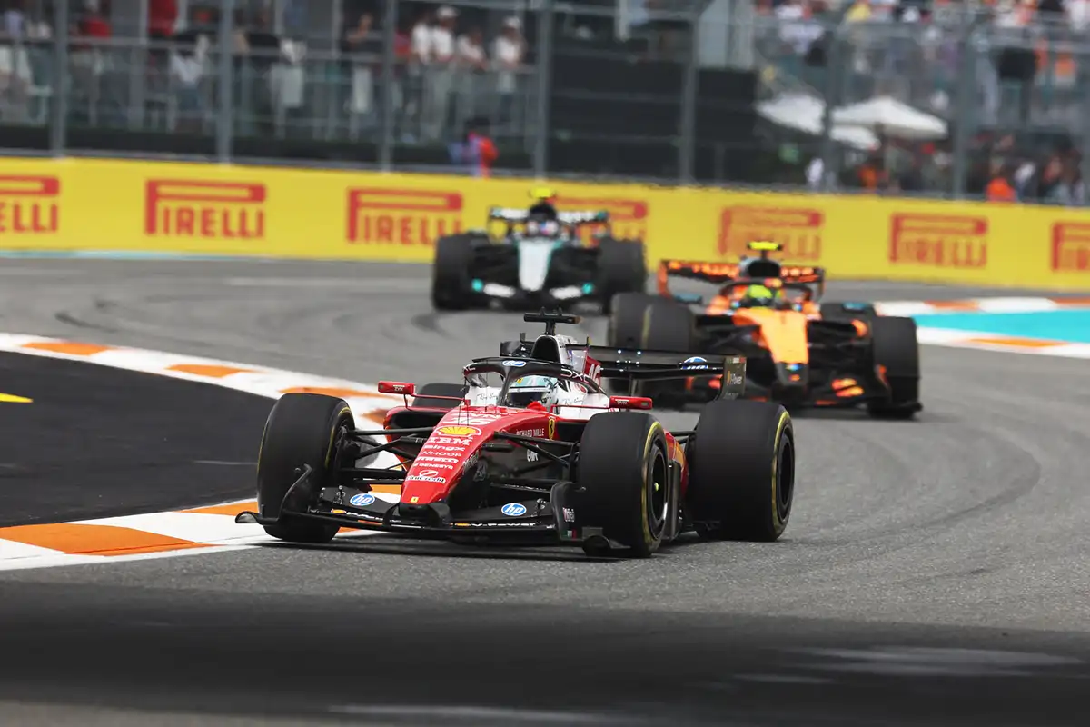 Charles Leclerc during the 2026 Miami GP