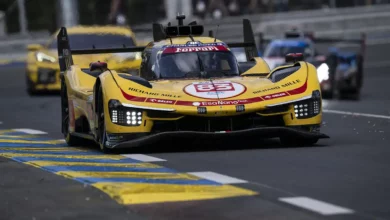 Both Cadillac Hypercars in action at the 24 Hours of Le Mans. © IMAGO