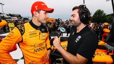 Christian Lundgaard at Road America during the XPEL Grand Prix weekend, photographed by Joe Skibinski, as IndyCar’s Road America ratings continue to rise, with Lundgaard released by Arrow McLaren for 2027 shaping the season’s biggest storyline.