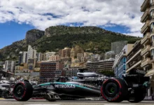 Mercedes-AMG Petronas Formula One Team car in action during the Monaco Grand Prix weekend. © Mercedes AMG F1 Media