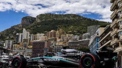 Mercedes-AMG Petronas Formula One Team car in action during the Monaco Grand Prix weekend. © Mercedes AMG F1 Media