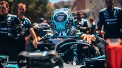 George Russell has lost his second place in the Drivers' Championship after another bad luck hit in Monaco © Mercedes-AMG Petronas F1 Team Media
