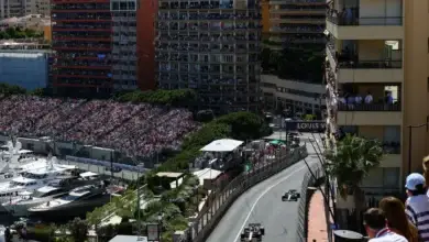 Yuki Tsunoda leads Nico Hulkenberg during the F1 Grand Prix of Monaco 2025 ©Red Bull Content Pool