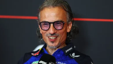 Laurent Mekies during the Austrian GP weekend as he warns Red Bull about the FIA ADUO ruling and the large risk of falling into an ADUO trap.