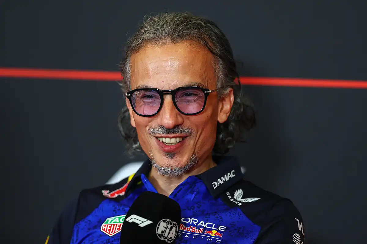 Laurent Mekies during the Austrian GP weekend amid the Vasseur yellow flag warning debate. © RedBullMedia