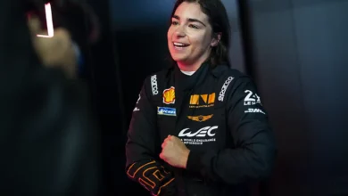 Jamie Chadwick of Genesis Magma Racing during the 2026 Le Mans Test Day at Circuit de la Sarthe.