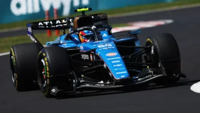 Carlos Sainz driving the Williams FW26 as he discusses his Sainz qualifying red flag grid penalty proposal. © Team Media