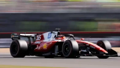 Ferrari SF26 of Charles Leclerc winning the 2026 British Grand Prix, Leclerc wins 2026 British Grand Prix Ferrari breakthrough. © Ferrari Media Centre