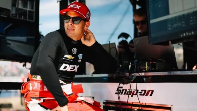 Scott McLaughlin in action at the Java House Grand Prix of Arlington, photographed by Joe Skibinski, with the McLaughlin grid penalty Mid-Ohio storyline shaping his IndyCar weekend for Team Penske.