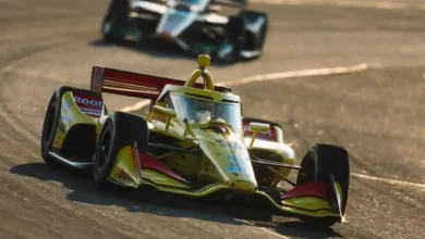 Alex Palou during the Snap‑On Makers and Fixers 250 at the Milwaukee Mile, photographed by Joe Skibinski for Penske Entertainment.