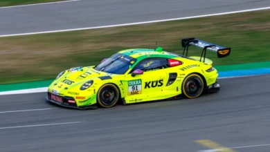 Thomas Preining Manthey Porsche 911 GT3 R #91 DTM Hockenheim 2026 (Photo: Melanie Keller / RNT-Motorsports)